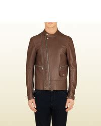 gucci leather jacket asymmetrical zip|mr porter Gucci leather jacket.